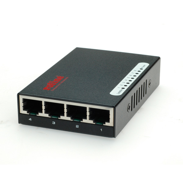 ROLINE Fast Ethernet Switch, Pocket, 8 Poorts