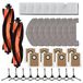 Ecovacs Kit de pièces de rechange pour aspirateur robot MS1 MAX, comprenant 24 pièces