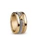 BERING Damen Ring in gold glänzend - Arctic Symphony Collection mit Edelstahl - Memel