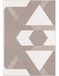 MANI TEXTILE Tapijt Zino, beige, 80 x 150 cm