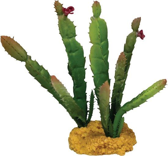 Repto Kunstcactus Needle Red Tip terrariumplant 20 cm