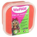 WePAM - PFW185-145 - luchthardend modelleermassa, 145 g, rood