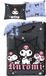 Hello Kitty Dekbedovertrek Kuromi Dark