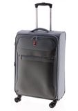 Gladiator 3D Middelgrote Koffer - 68 cm - 66/76 liter - Expandable - Grijs