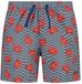 CMP Gestreepte zwemshort met krabmotief kind