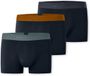 Schiesser 95/5 Heren Boxershorts 3-Pack Blauw M