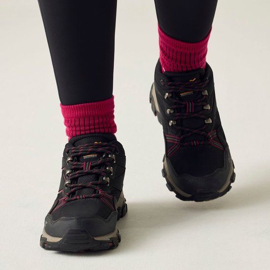 Regatta Dames Holcombe III Laag Wandelschoenen Zwart Maat 36