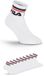 FILA Logoband Enkelsokken - Maat 39/42 - 9 Pack - Wit