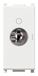 Vimar Serie Plana, 2-polig, 16 x + sleutel 000, wit