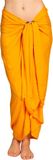 PANASIAM Sarong Unicolor - Wikkeljurk, Lunghi, Heupdoek, Pareo, Sjaal, Halsdoek