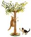 Poteau griffoir chat - Sisal - 104 cm - Balles de jeu et brosse