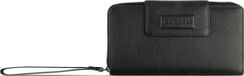 Bugatti Elsa Portemonnee RFID-bescherming Leer 19 cm - Dames - Horizontaal - zwart