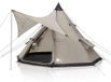 Numana 400 Tente Teepee - Pour 4-6 Personnes - Beige Gris
