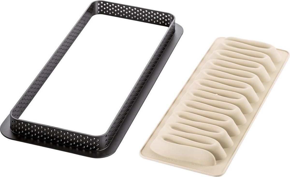 Silikomart Kit Tarte Nouvelle Vague - Siliconen bakvorm - 8051085313952