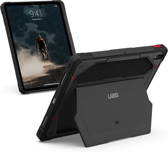 Urban Armor Gear UAG Monarch Kevlar Backcover voor de Apple iPad Air 13 inch (2026) M4 / (2025) M3 / (2024) M2 - Kevlar Black