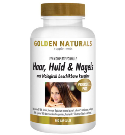 Golden Naturals Huid haar & nagels 180VC