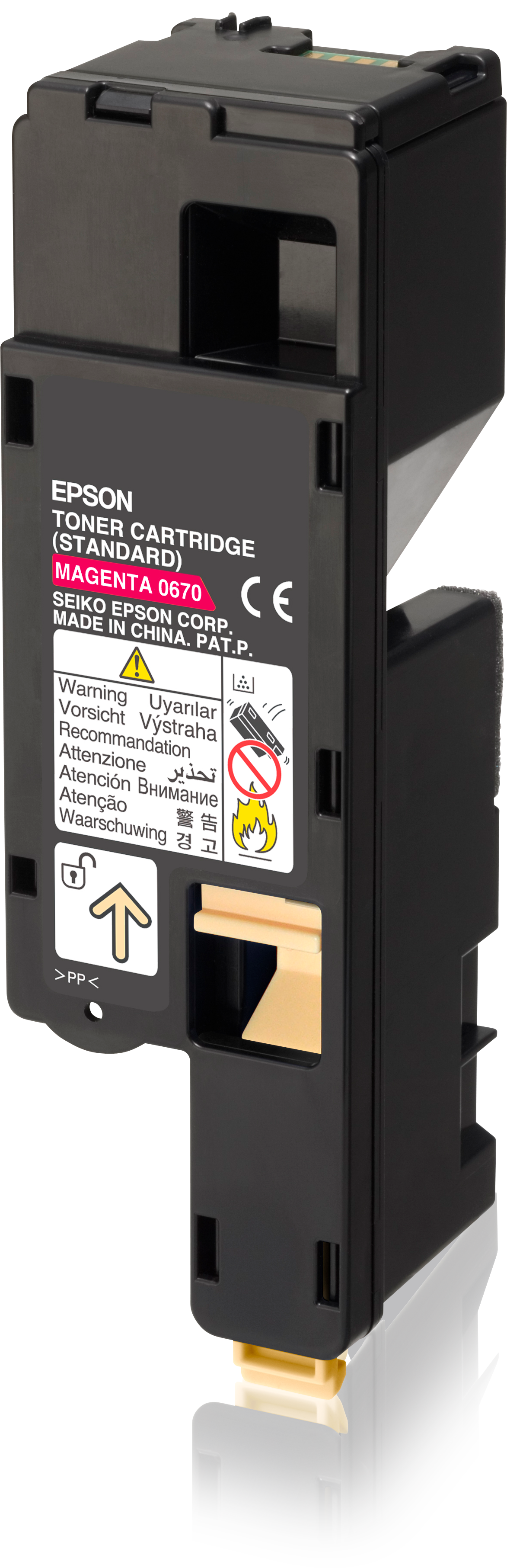 Epson C13S050670 / EPSS050670 Magenta Toner Cartridge (700 pages)