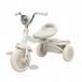 Sans marque Tricycle pour enfants - avec pédales - Tricycle - Vélo pour tout-petits - Tricycle Trike - Vélo pour enfants - Roues en PU - Absorption des chocs - Pliable - Selle réglable - Avec lumière - Blanc-rose