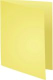 Exacompta 5x SUPER 210 Pak van 100 mappen 210g/m2 -24x32cm voor A4. - Kanariegeel