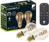 EGLO starter-z Starterspakket - 2x E27 Spiral LED lampen - Afstandsbediening - Zigbee