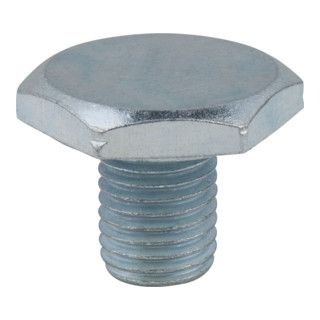 KS Tools olieaftapplug, buitenzeskant 21mm, M10x1.25x13mm, set van 25