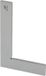 HELIOS PREISSER Platte winkelhaak 75 x 50 mm 90 °