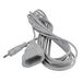 UNITEC Euro-verlenging met stekker en koppeling, 5 meter, wit
