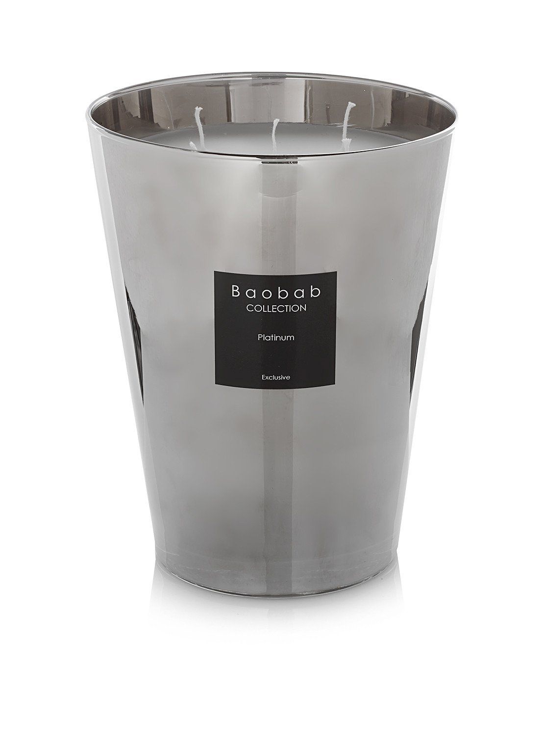 Baobab Collection Platinum Exclusive Geurkaars - Zilver