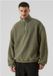 Urban Classics Oversized Teddy Troyer Sweater/trui - L - Groen