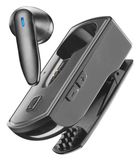 Cellularline Clip PRO Mono Bluetooth Headset met Clip-laadstation - Zwart