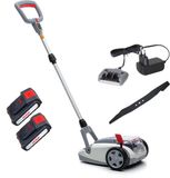 ikra GmbH IKRA accu-eenhandmaaier ICHM 20 met mulchfunctie, incl. 2 accu’s, oplader & reservemessen