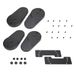 SilverStone Technology RAC-CF4-440, poten voor behuizing en stuuradapterhouder voor Silverstone-rackmount-chassis, SST-RAC-CF4-440