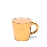 Vondels Cin Cin! Ceramic Espresso Cup Cin Cin! Gold Ecru 80ml