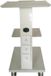 Chariot pour instruments dentaires, table d'appoint médicale, 3 niveaux, blanc