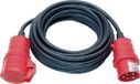 Brennenstuhl CEE verlengkabel IP44 (30m kabel, H07RN-F 5G1,5, 5-polig met CEE-stekker en koppeling, voor gebruik buitenshuis IP44, Made in Germany) zwart