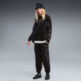 PUMA Sportbroek basaltgrijs / lichtgrijs / zwart / wit