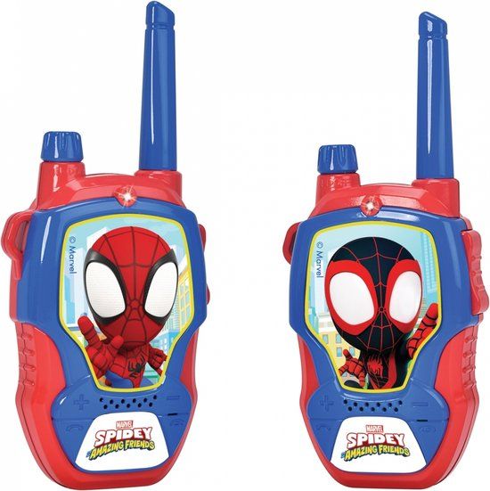 Jada Toys Walkie-Talkie Spidey - 2 Units - 2.4 GHz - Multi kleuren