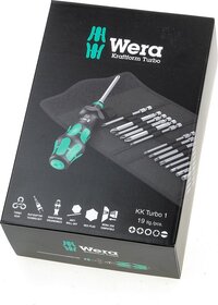 Wera Kompakt Turbo 1 Bitset 18-delig - 05057482001