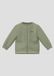 s.Oliver Sweatvest met capuchon, gestreept, olijfgroen, maat 68