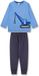 Sanetta Pyjama Lange Mouw Katoen Blauw Printopdruk Mannen 128