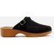 RE/DONE Sabot Classique Années 70 Daim Noir