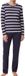 Ammann Dames pyjama Mix & Match night sky gestreept lange mouw 100% Katoen XL