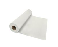 VelaHub Airlaid 20 Tafelloper, 40 x 120 cm, 24 m op rol, hoogwaardige wegwerploper, wit