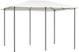 vidaXL Prieel 160 g/m² 3x4x2,6 m crèmekleurig