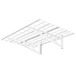 PG24W - Wandplank van staal tot 90kg, wit
