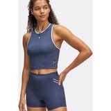 Under Armour Run 96 Tanktop Dames-Donkerblauw,Wit, Maat XL