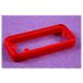 Hammond Electronics 1455CBTRD Omlijsting (l x b x h) 8 x 54 x 23 mm ABS Rood (transparant) 2 stuk(s)