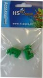 HS Aqua Slangklem Plastic Groen 4-6MM 2 Stuks