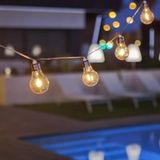 Nouveau Garden Stella - Guirlande lumineuse - 4,5m - 10 LED blanc chaud - IP44