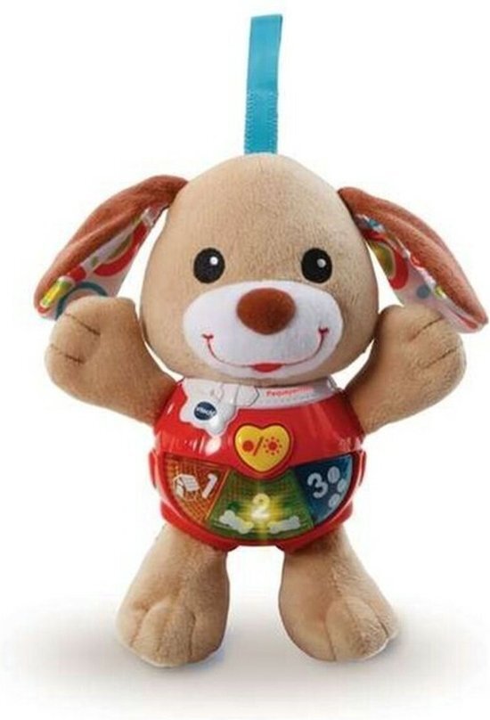 VTech Baby Interactief pluche dier, puppy, bruin